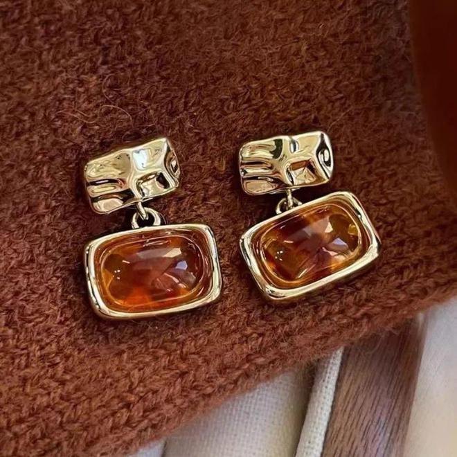 富贵耳环惊艳住了谁戴都好看！开元ky棋牌被这10对中古(图9)